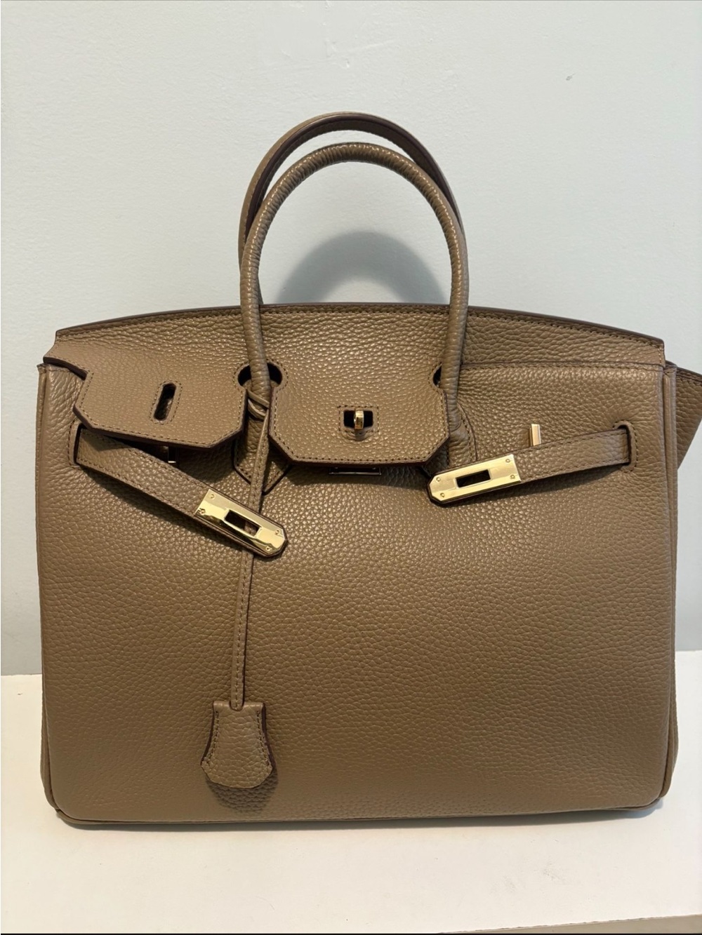 Leather Bag from Japan Like New (Large)
